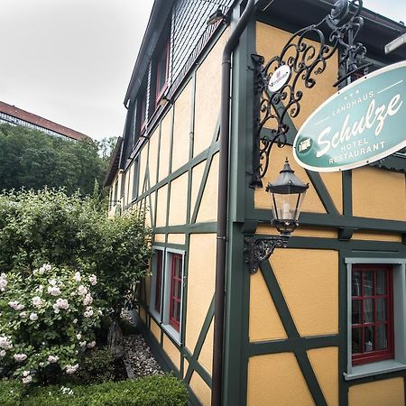 Landhaus Schulze - Ihr Hundefreundliches Hotel Im Harz Герцберґ-ам-Гарц Екстер'єр фото